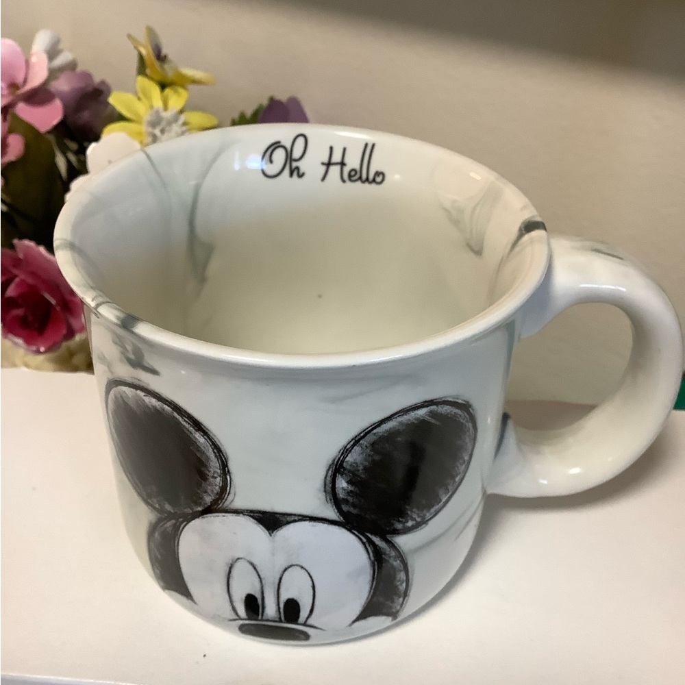 Disney Mickey Mouse Mug - Black and White